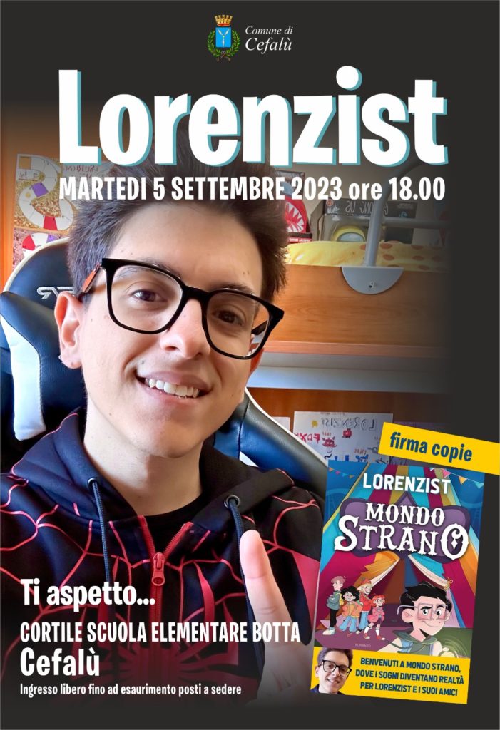 A Cefalù lo youtuber LorenzIst