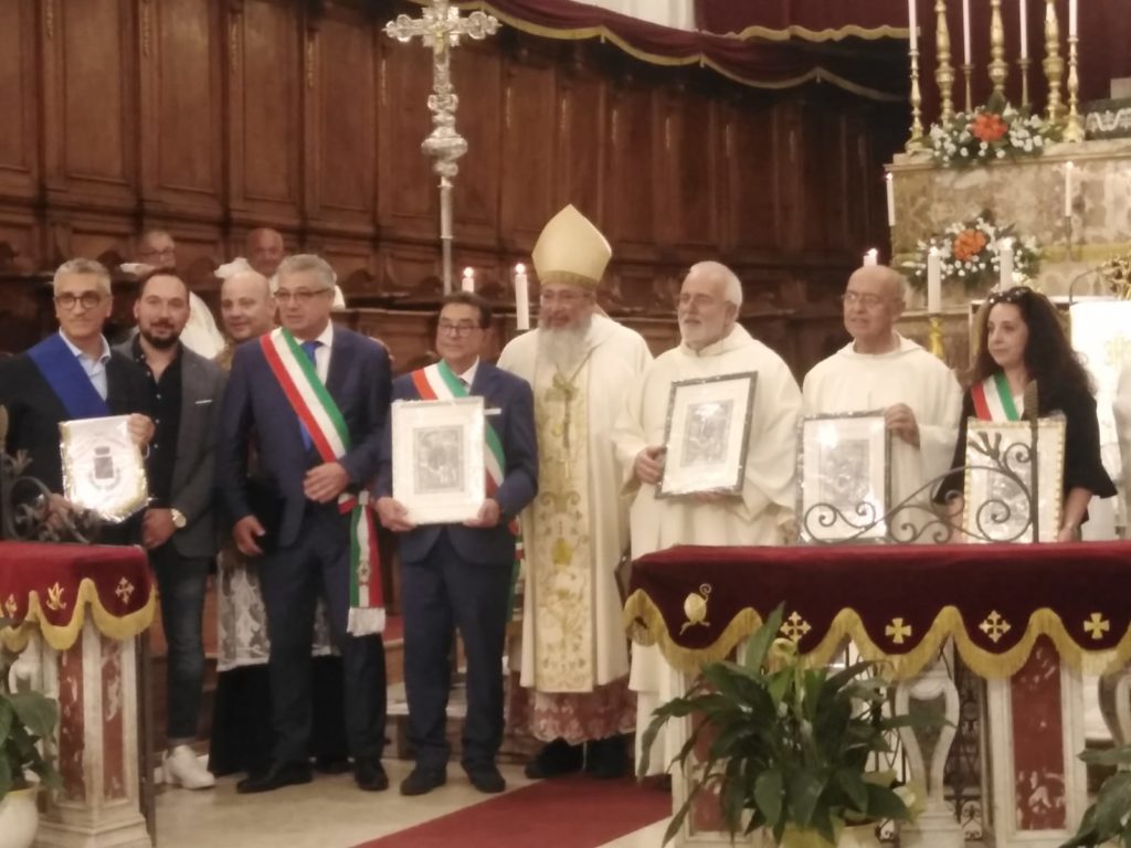 Delegazione di San Mauro invitata a Viagrande per i festeggiamenti del Santo Patrono