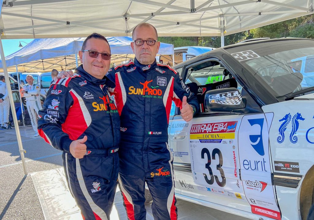 Riolo e Floris sul palcoscenico del Rallye Elba