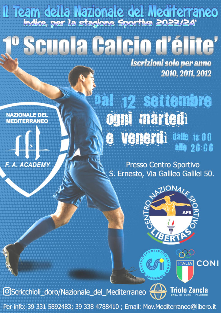 “Scricchioli d’oro”. Scuola calcio d’élite
