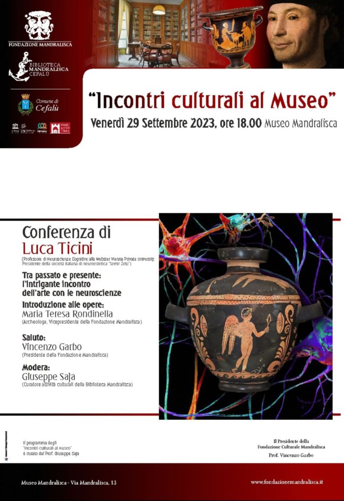 Museo Mandralisca. Conferenza del prof. Luca Ticini