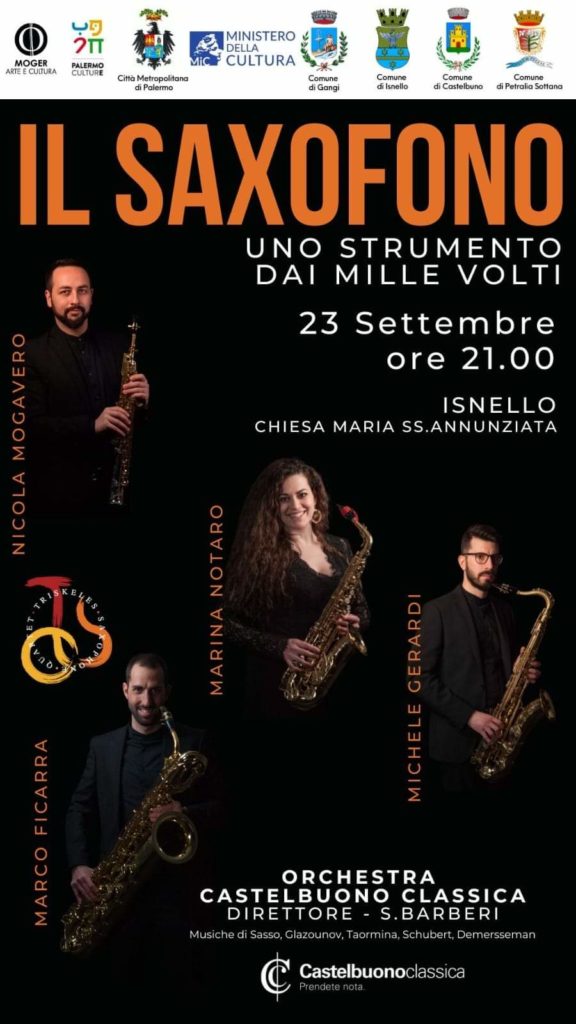 Festival del Saxofono. Due concerti a Isnello