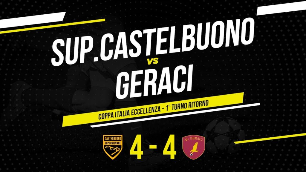 Super Giovane Castelbuono- Geraci 4-4,Coppa Italia,i goal