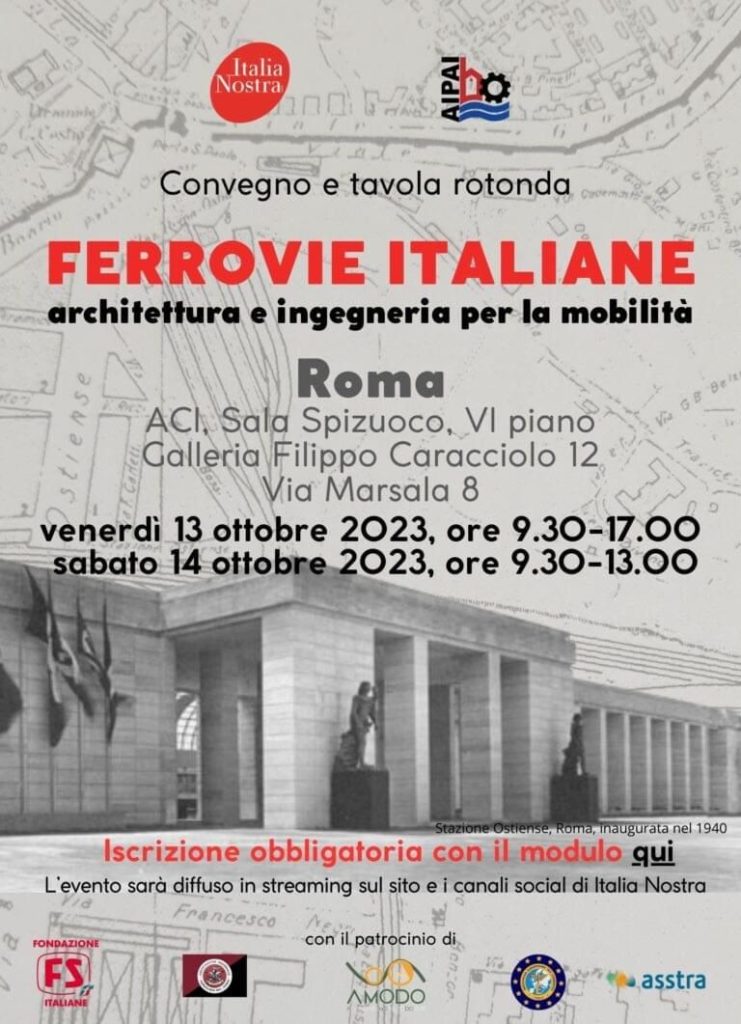 ACI Convegno Ferrovie italiane: architettura e ingegneria per la mobilità