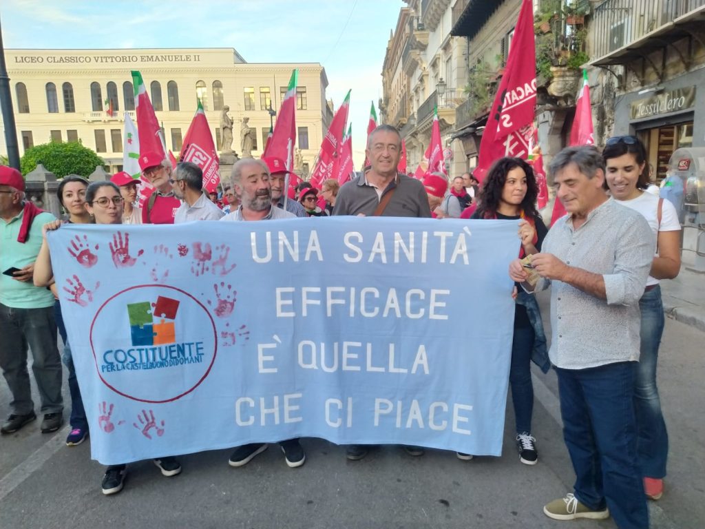 Costituente Castelbuono alla manifestazione del Forum Sanità