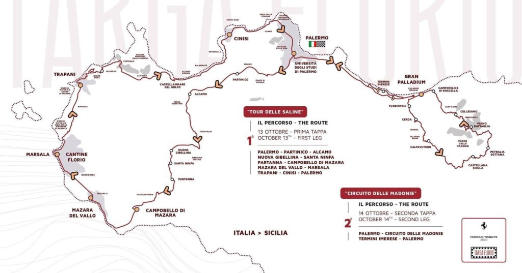 Al via la Targa Florio classica