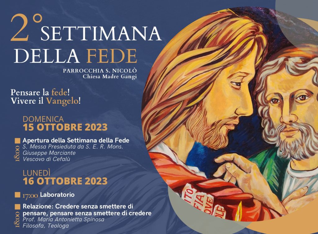 A Gangi,la seconda Settimana della Fede