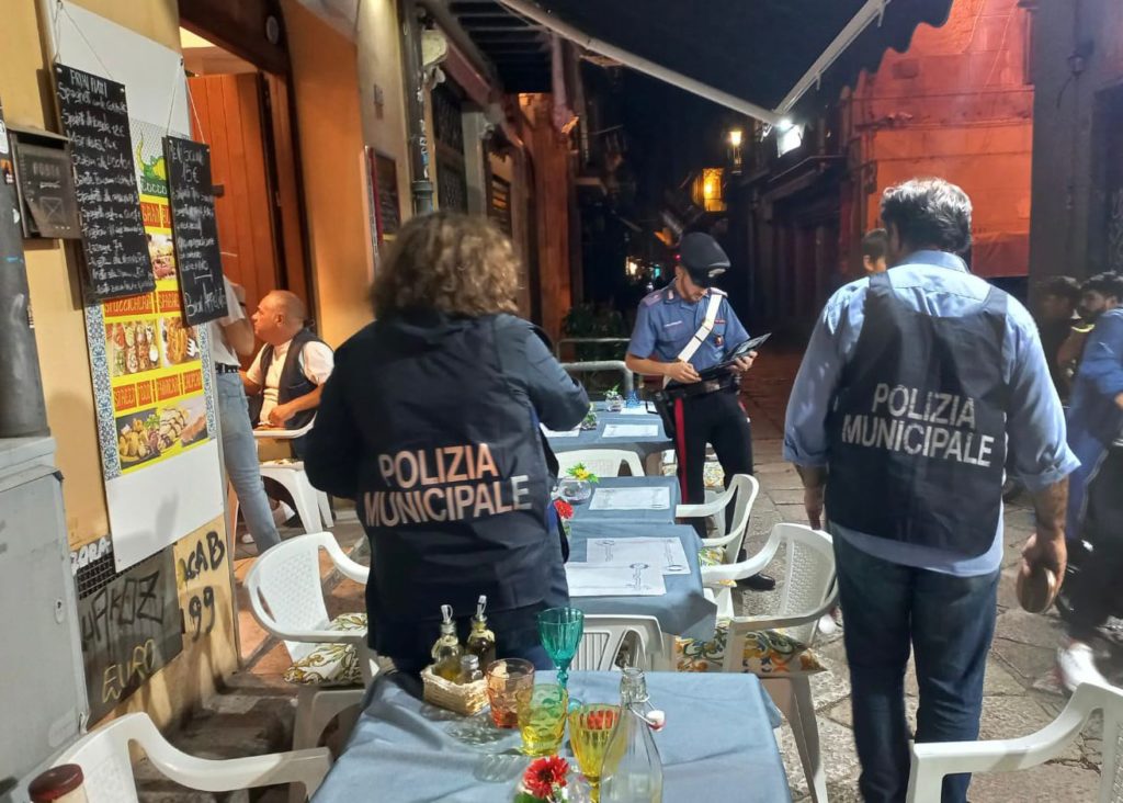Controlli InterForze: vendita di alcol a minori, assenza di licenze, cattiva conservazione alimenti