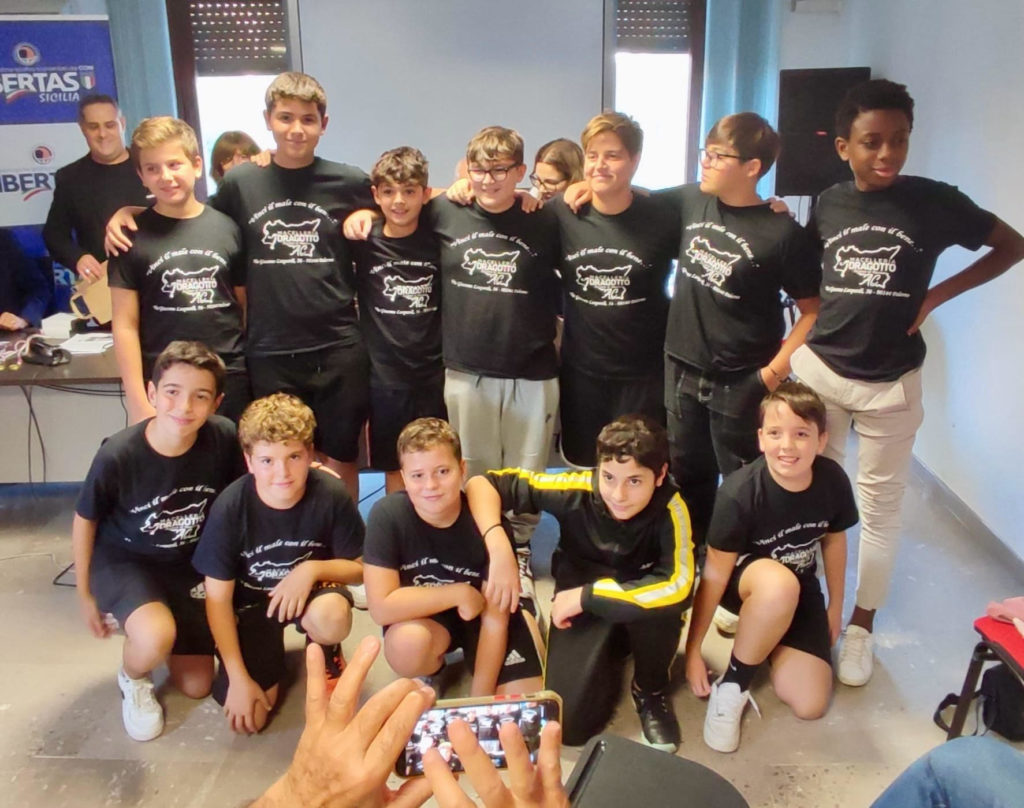 Coni Sicilia, premiati i giovani calciatori della Scuola Calcio d’élite “Scricchioli d’oro”