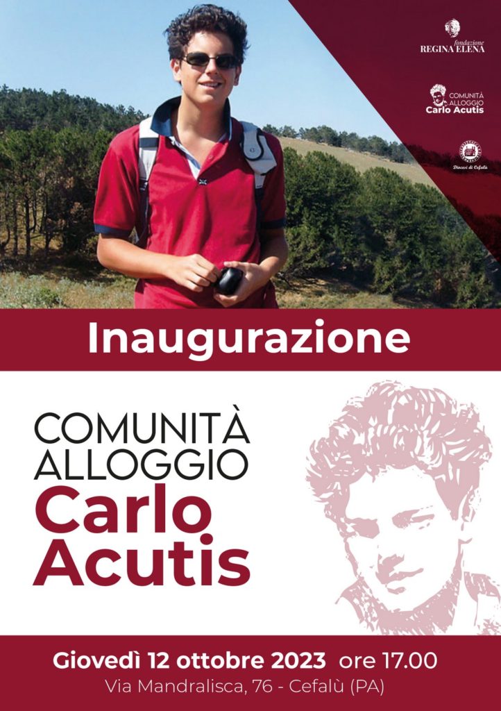 Fondazione Regina Elena. A Cefalù nasce la Comunità Alloggio Carlo Acutis