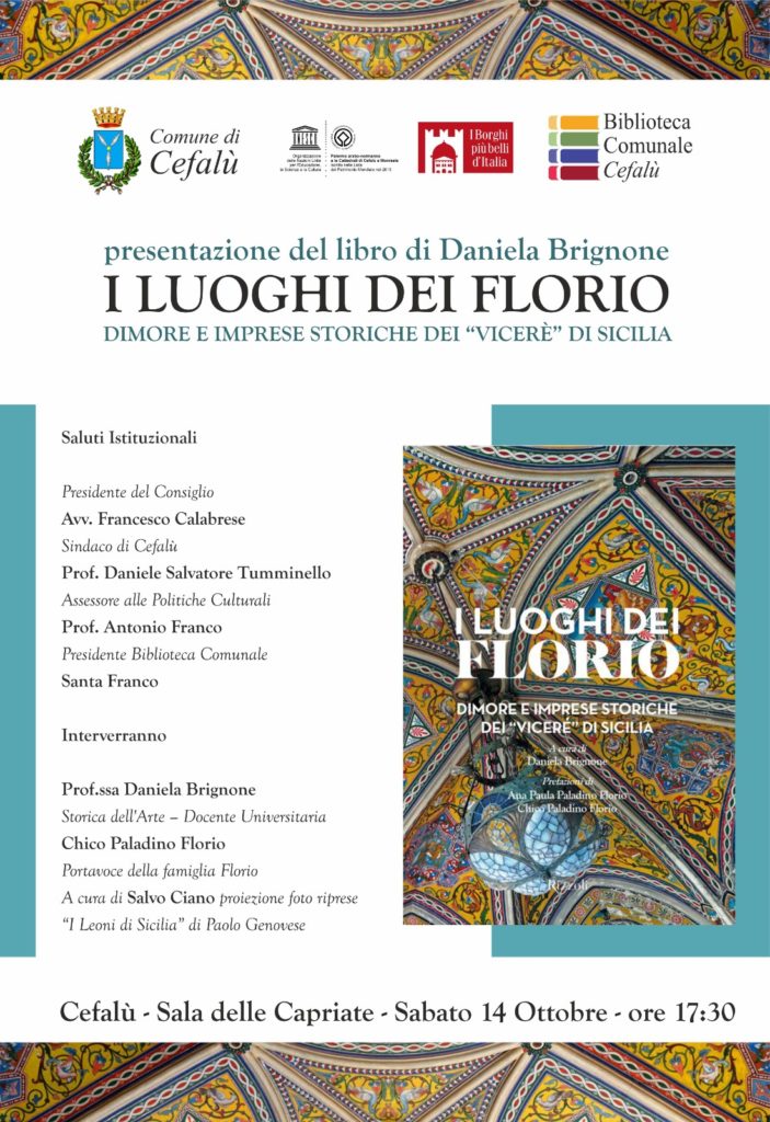 “I luoghi dei Florio”, presentazione volume e proiezione foto: “I leoni di Sicilia”