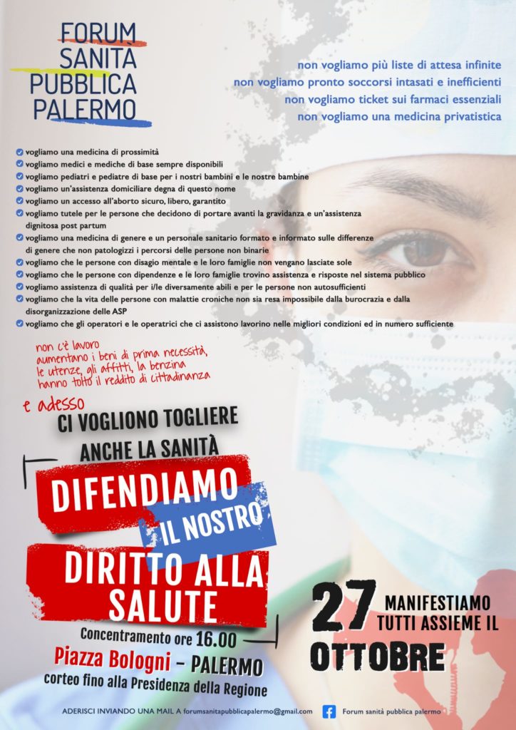 Forum Sanità Pubblica: “Diritto alla Salute”