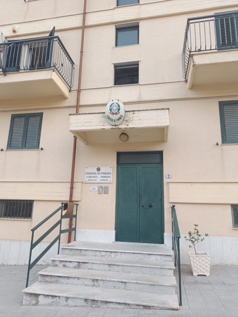 Presentato il ricorso al Presidente della Repubblica contro la chiusura della Tenenza della Guardia di Finanza di Petralia Soprana