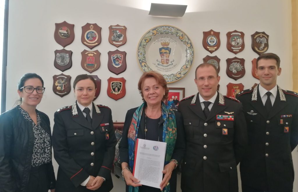 Protocollo d’intesa tra i Carabinieri di Palermo e l’organizzazione  a difesa delle donne vittime di violenza