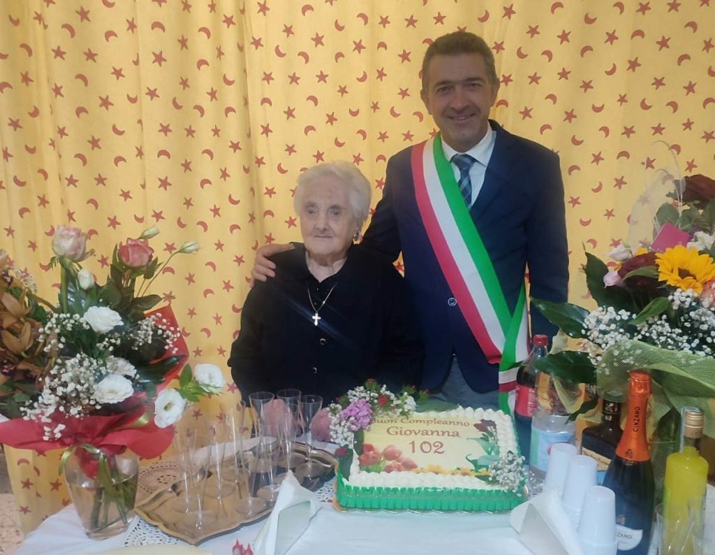 Geraci Siculo, 102 candeline per la signora Fazio