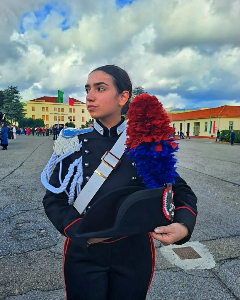 Prima donna allievo Carabiniere di Altavilla Milicia