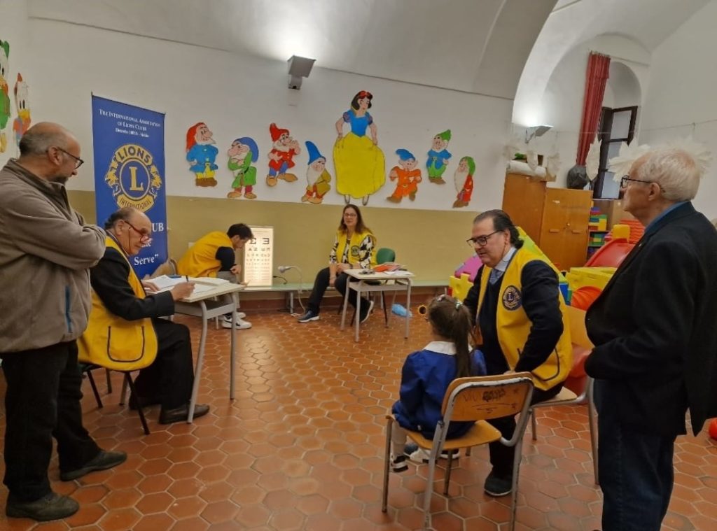 Amblopia/occhio pigro, screening  alla Scuola Statale “Cesare Terranova ” di Petralia Sottana