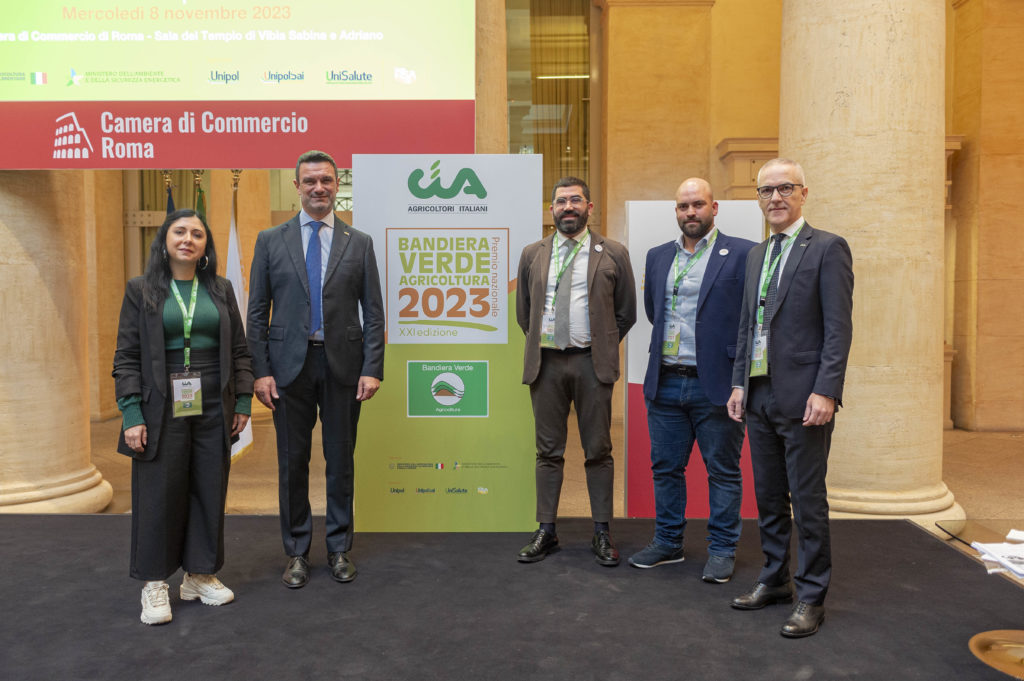 Agricoltura, Cia – Agricoltori Italiani premia la Cooperativa Sociale Verbumcaudo con la Bandiera Verde 2023