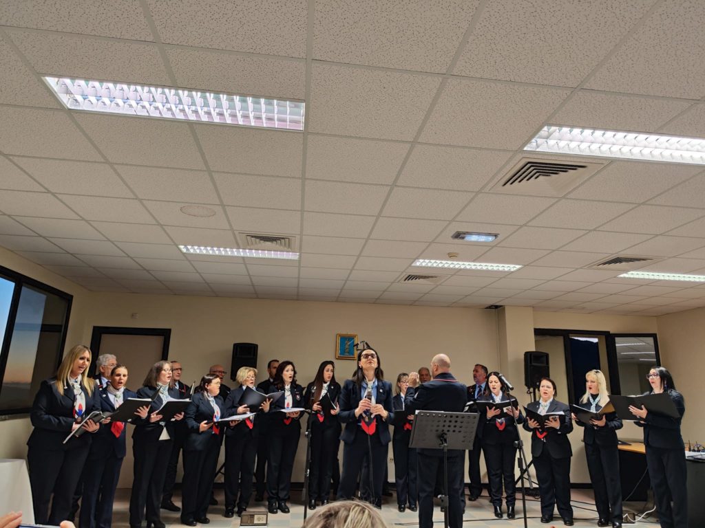 All’ospedale di Petralia un concerto della Corale Fidelis dell’Anc dei Carabinieri