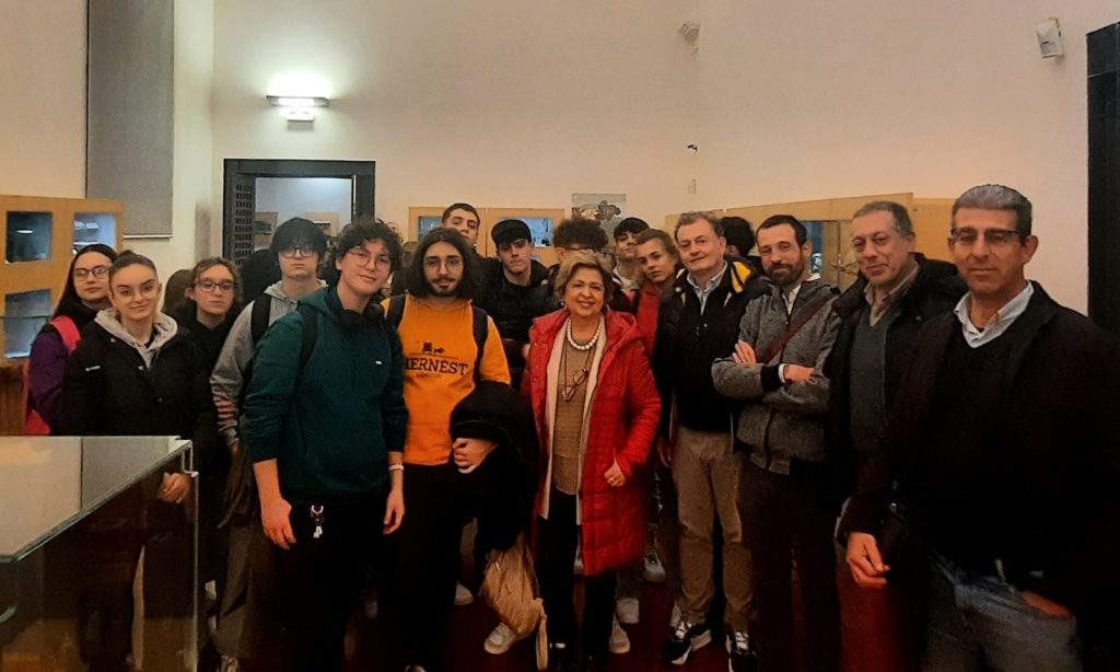 Museo Civico Antonio Collisani,studenti nisseni in visita