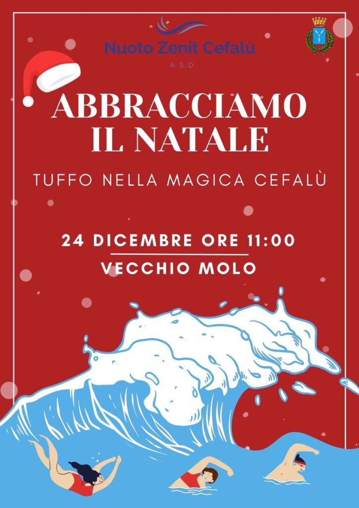 Nuoto Zenit Cefalù. Al Molo “Abbracciamo il Natale”