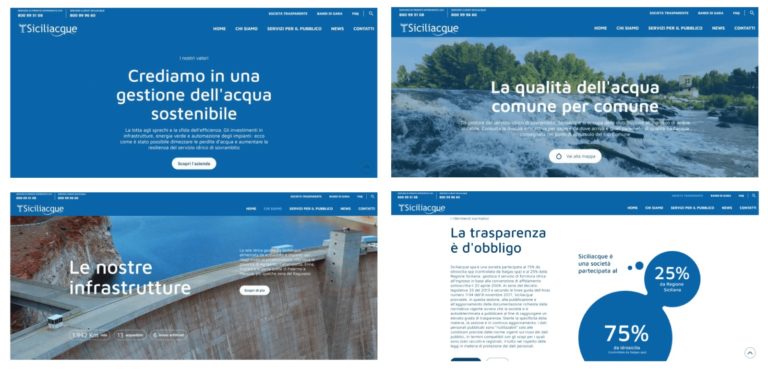 Siciliacque: online il nuovo sito internet