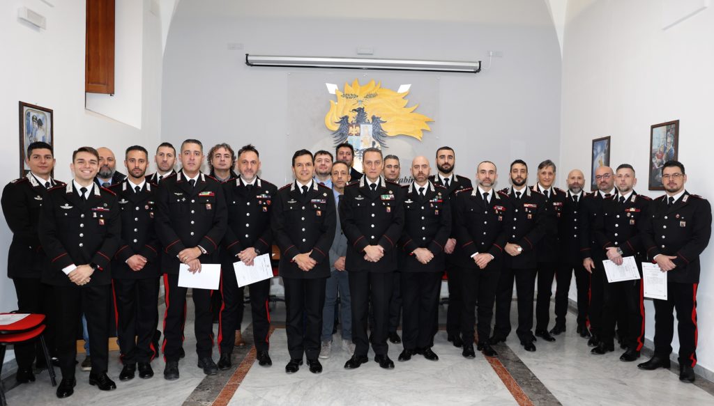 Premiati i Carabinieri che si sono distinti in operazioni di servizio