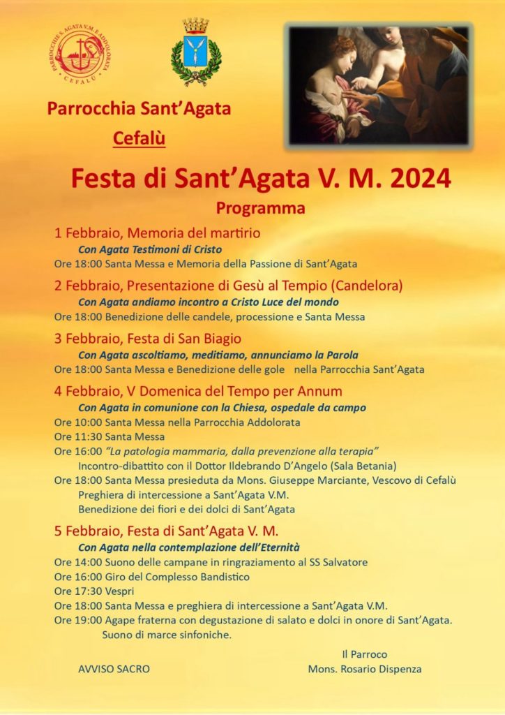 Festa di Sant’Agata a Cefalù