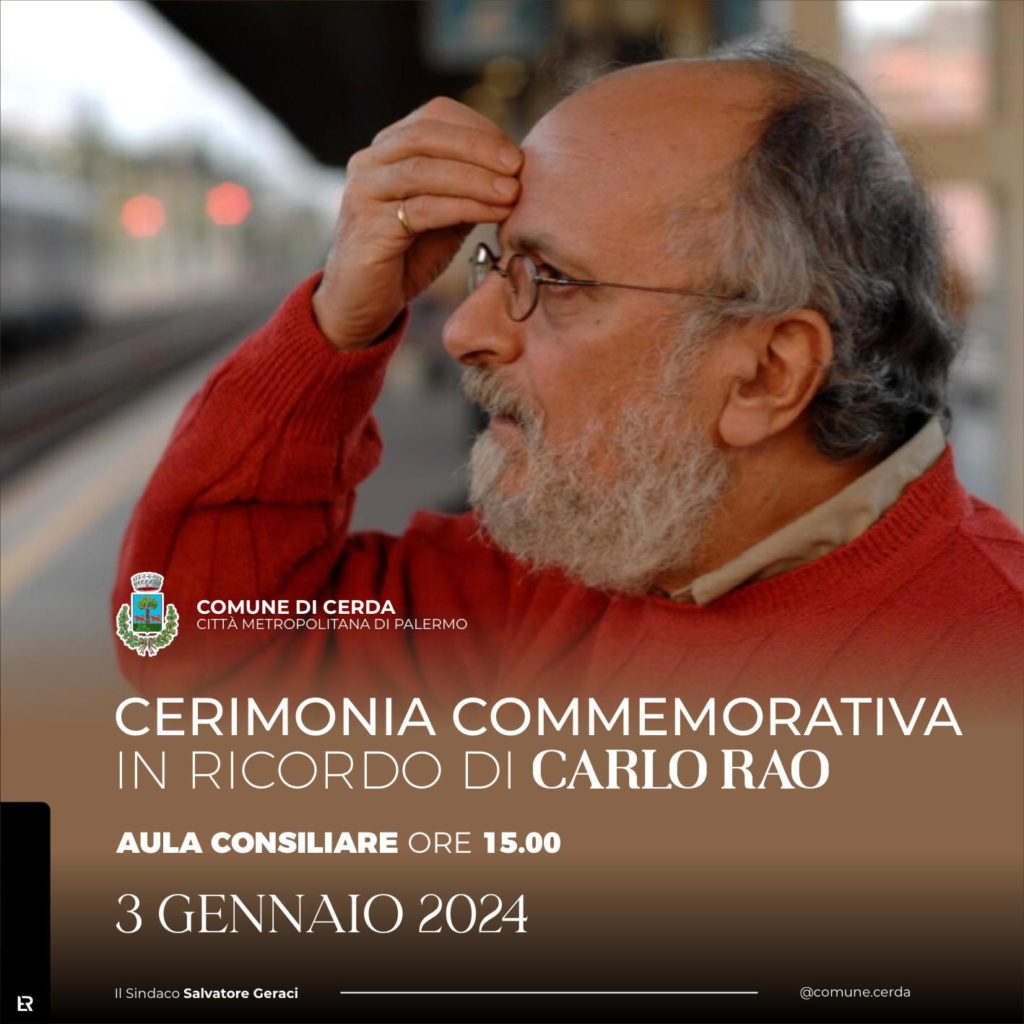 Cerda ricorda nell’aula consiliare l’illustre concittadino Carlo Rao