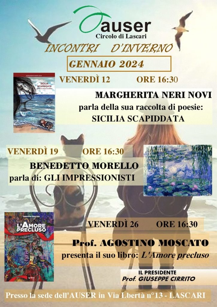 Auser Lascari, gli Incontri di gennaio