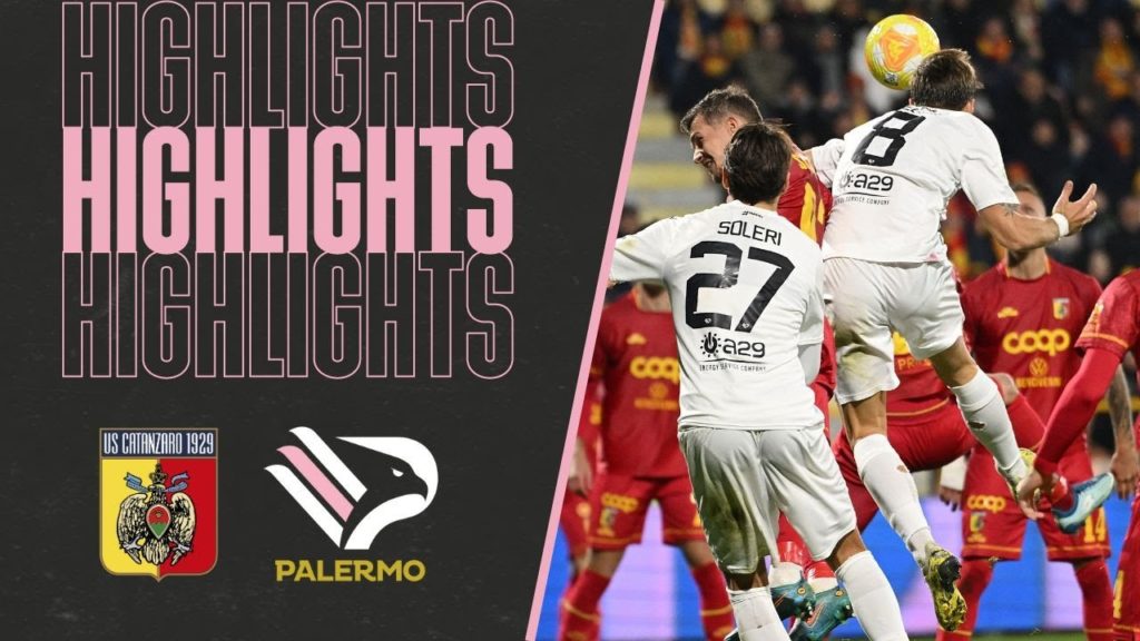 Solo un pari (1-1)per il Palermo a Catanzaro.I gol