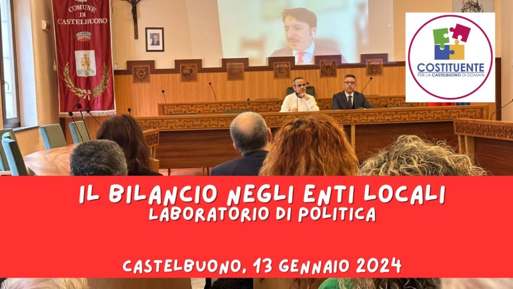 Castelbuono,riavvicinare i cittadini alla Politica: parliamo di Bilancio negli Enti Locali