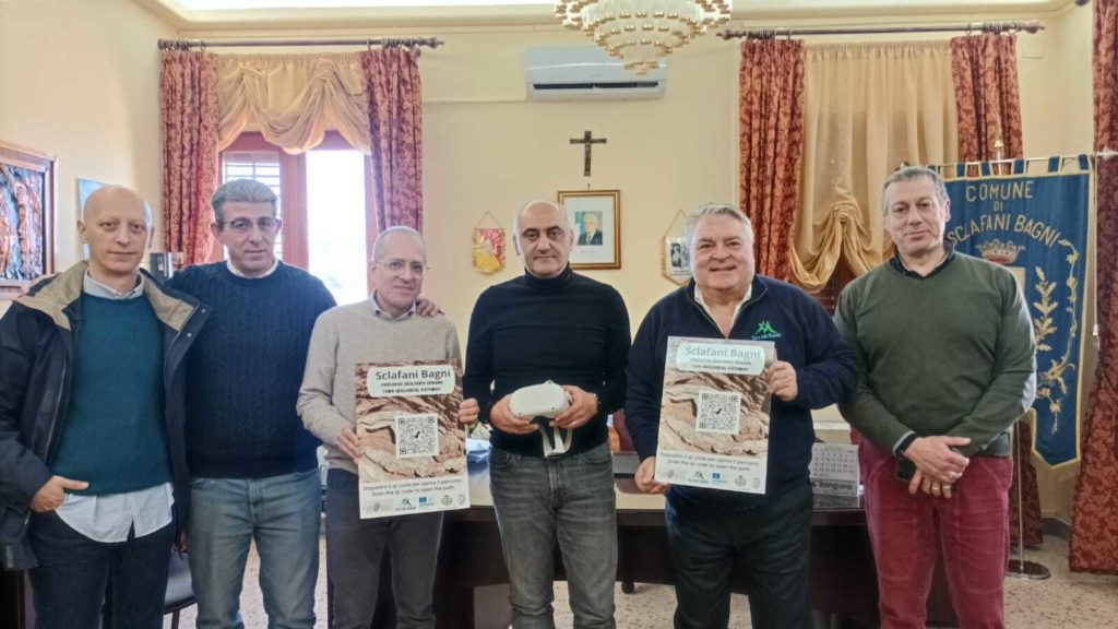 Il commissario dell’Ente Parco delle Madonie Salvatore Caltagirone in visita istituzionale presso il Comune di Sclafani Bagni