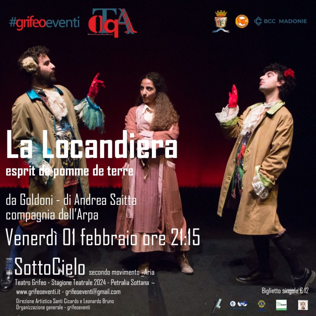 La Locandiera al Teatro Grifeo per la nuova rassegna teatrale