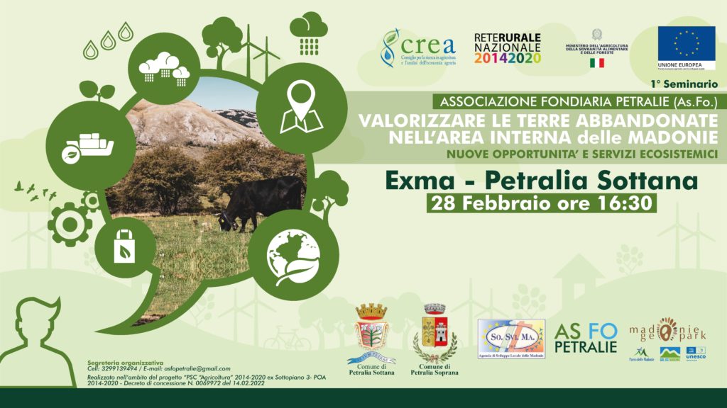 “Valorizzare le terre abbandonate nell’area interna delle Madonie, nuove opportunità e servizi ecosistemici”