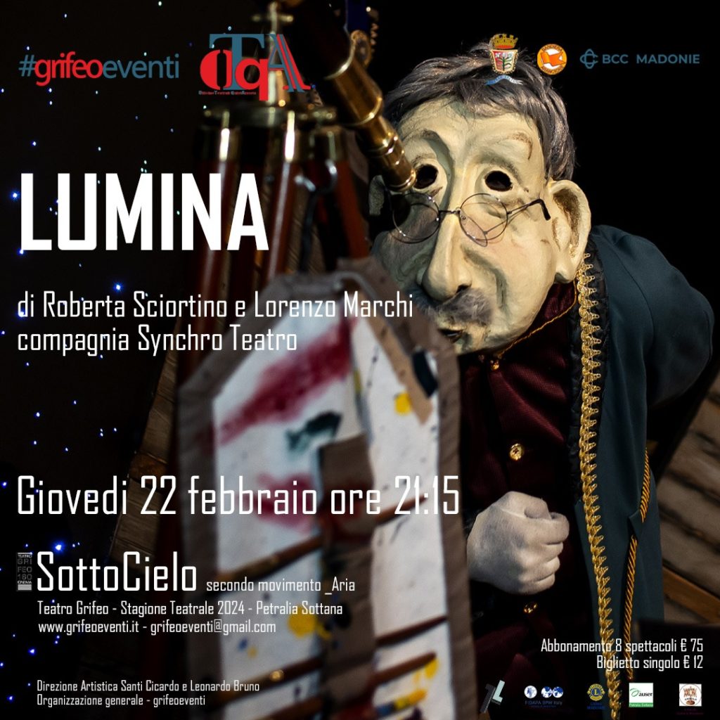 Teatro Grifeo,secondo appuntamento con la compagnia romana Synchro