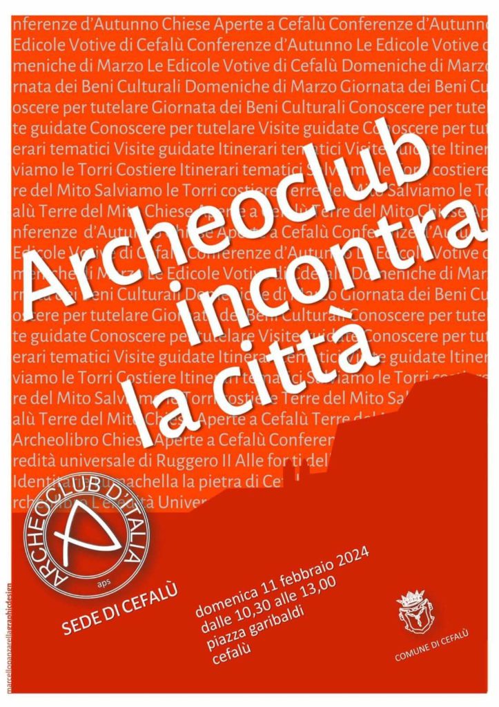 Cefalù. Archeoclub incontra la città