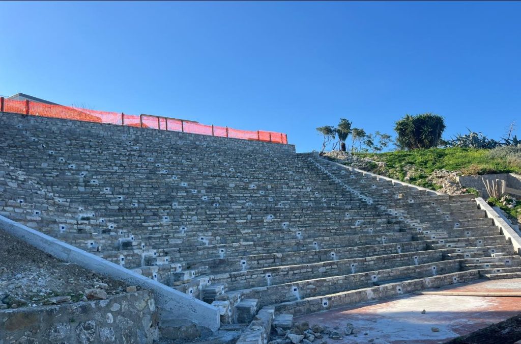 Teatro Belvedere. Lavori a Termini Imerese
