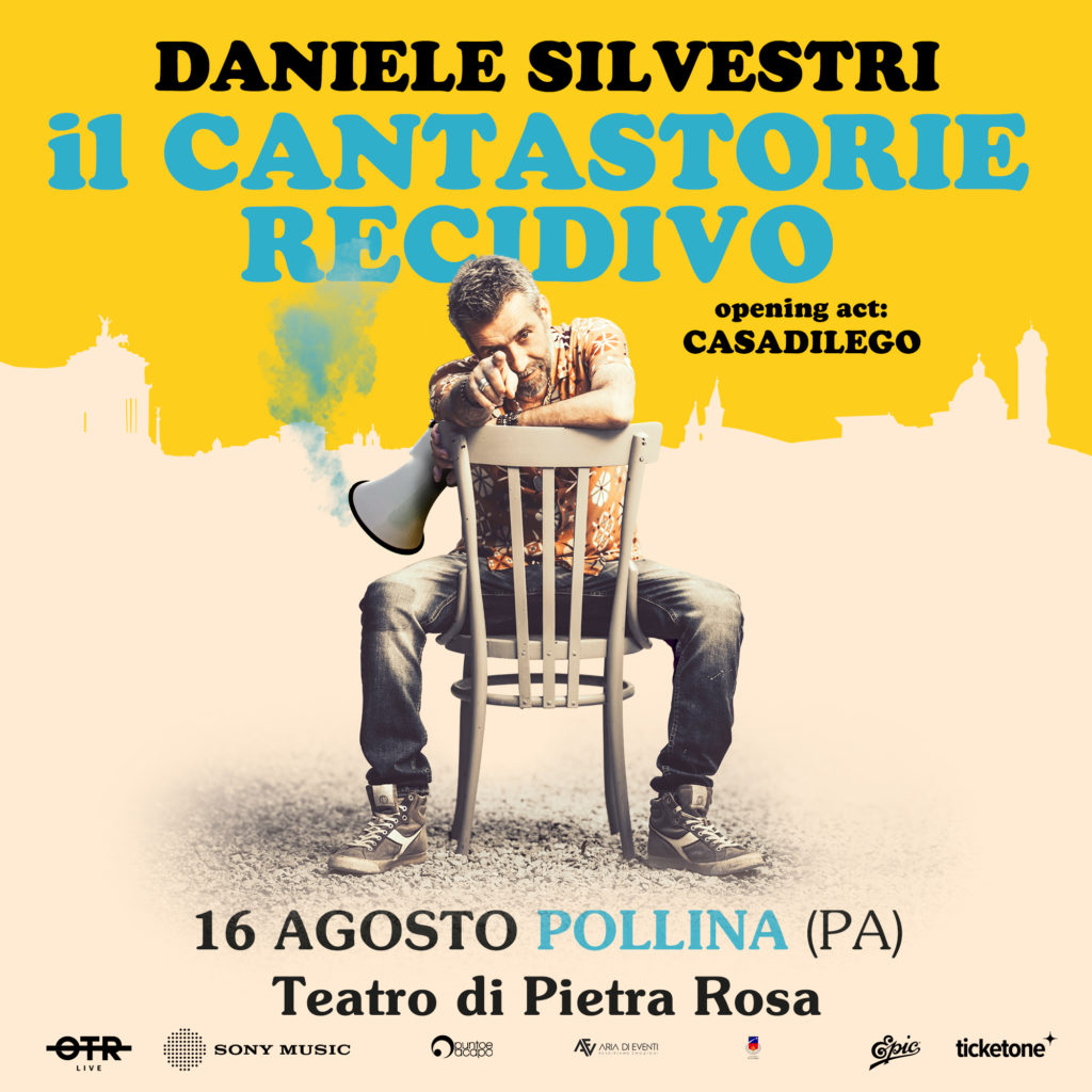 Daniele Silvestri ad Agosto a Pollina