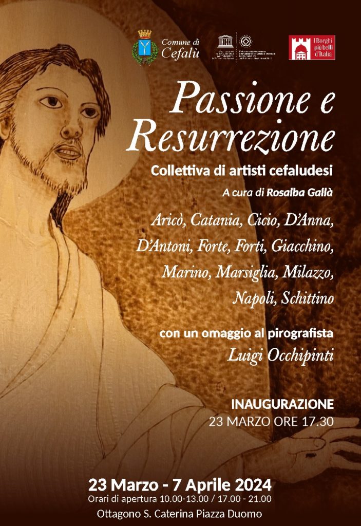 “Passione e Resurrezione”, mostra collettiva a Cefalù