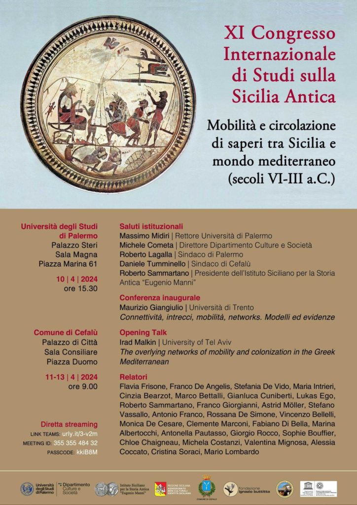 Dall’11 al 13 aprile a Cefalù il Congresso Internazionale di Studi sulla Sicilia Antica