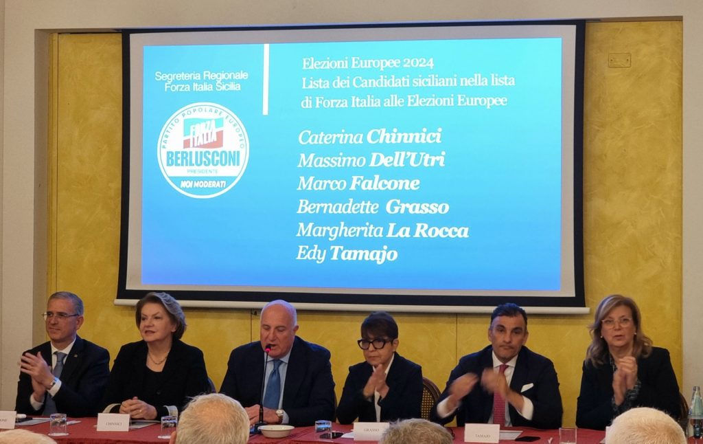 Elezioni europee. Forza Italia presenta i candidati siciliani