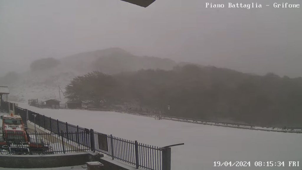A Piano Battaglia  l’ultima neve di primavera