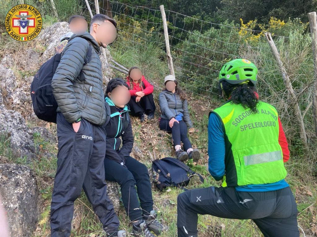 Trabia, intervento per un gruppo di escursionisti dispersi a Pizzo Cane