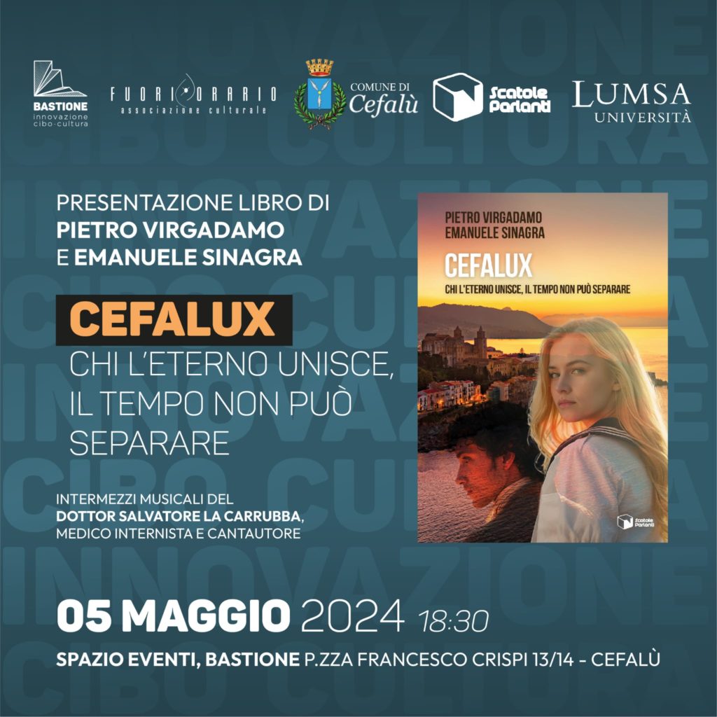 Spazio Eventi Bastione; l’incontro tra Lux e Pietro nel romanzo “CefaLux”