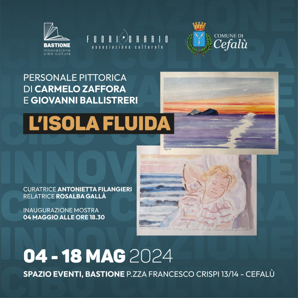 Fuori Orario: “L’isola fluida” personale di Giovanni Ballistreri e Carmelo Zaffora