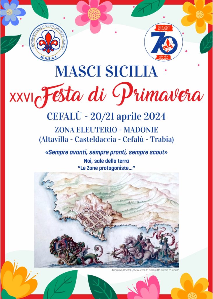 XXVI Festa di Primavera MASCI Sicilia – Earth Day Cefalù 2024