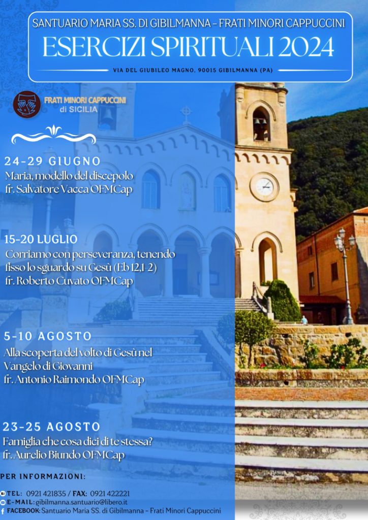 Esercizi Spirituali a Gibilmanna