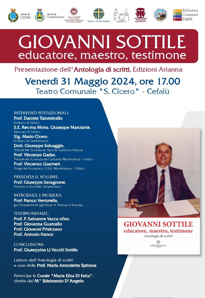 Cefalù ricorda il preside Giovanni Sottile