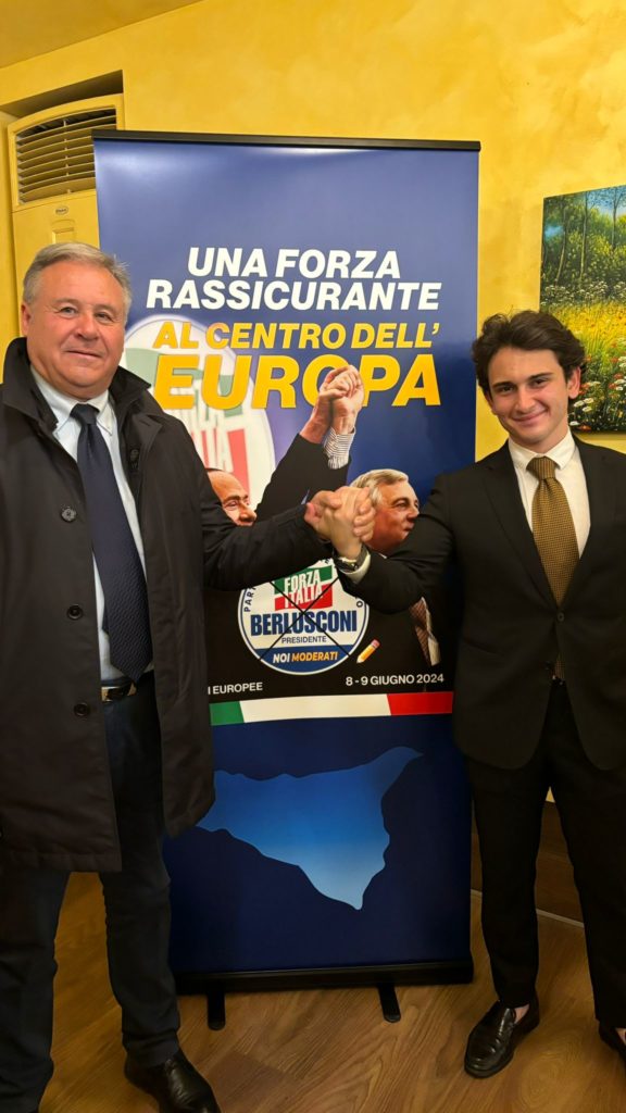 Giacomo Schillaci è il nuovo segretario dei giovani di Forza Italia